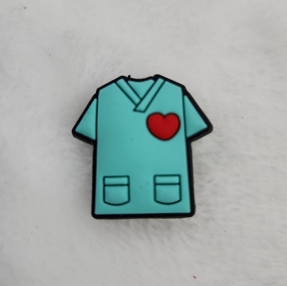 Crocs Jibbitz Scrub Top Toothbrush Toothpaste Good Vibes Bottle Shoe Charms - Picture 5 of 5